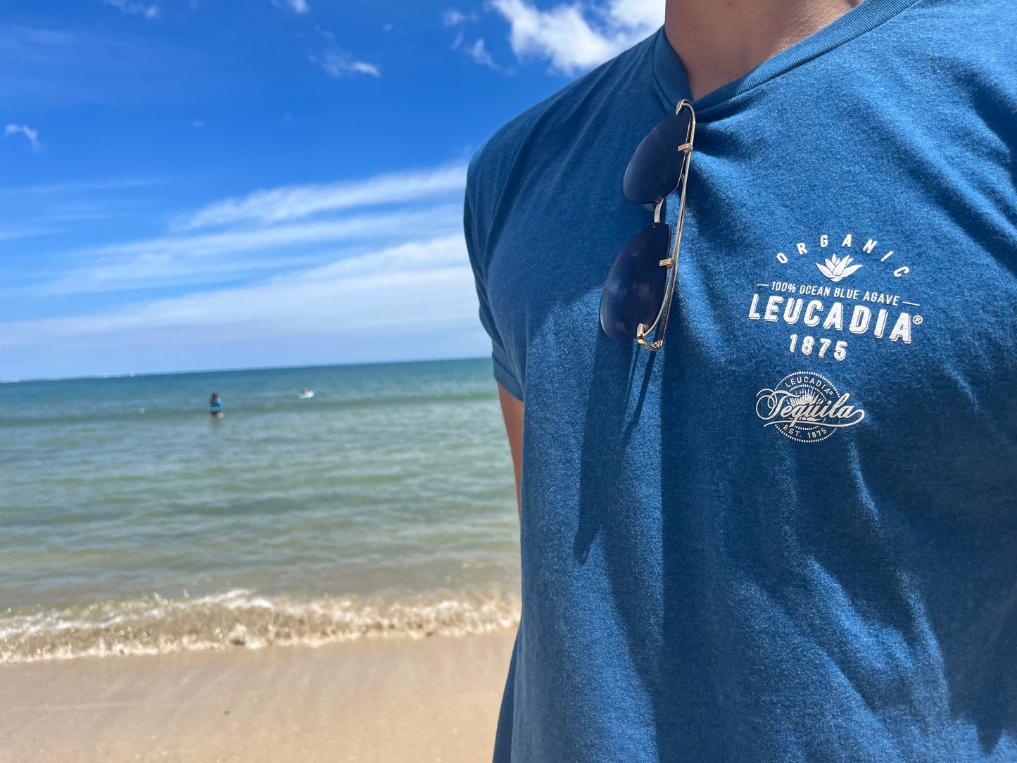 Leucadia Surfing Bear Tee
