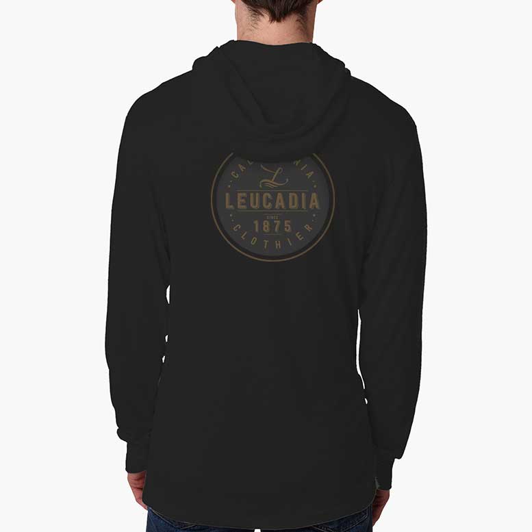 Leucadia Black & Gold 1875 Hoodie