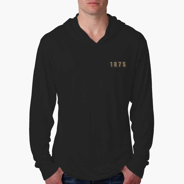 Leucadia Black & Gold 1875 Hoodie