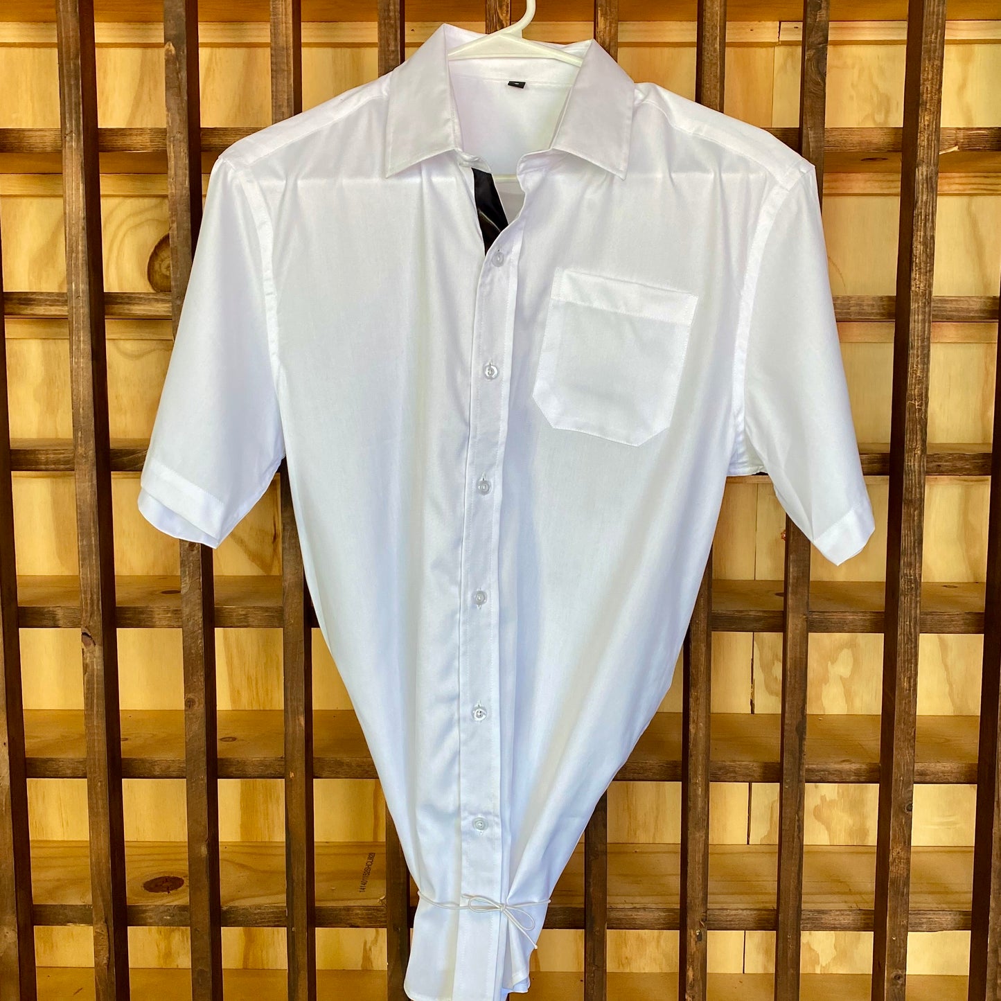 Embroidered Button up Leucadia Silver