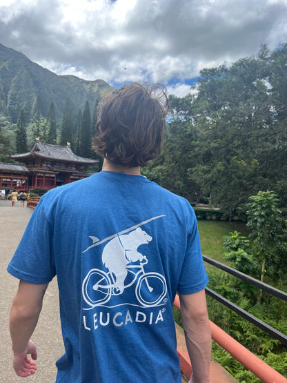 Leucadia Surfing Bear Tee