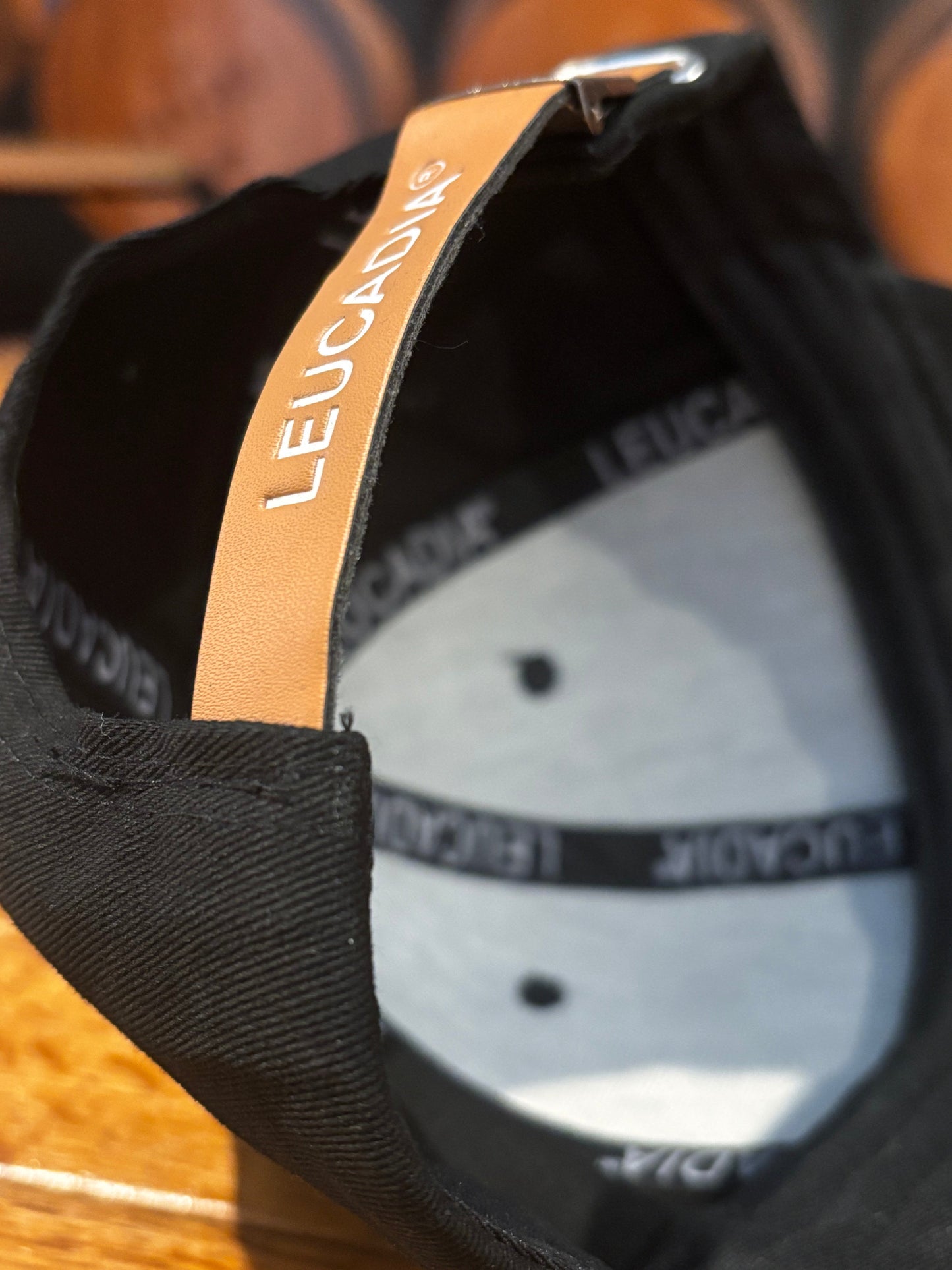Leucadia® Black-Leathe-Patch Cap