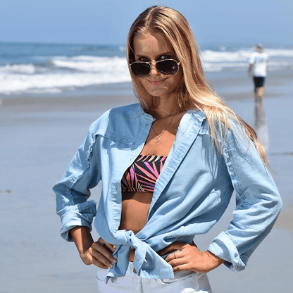 Frayed Button Down